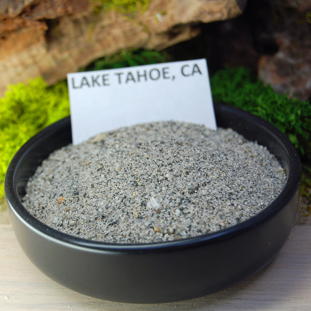 CALIFORNIA Beach Sand Wedding Rings - How Earthy Materials Like Sand, Dirt and Rocks Can Symbolize Your Unique Love Story