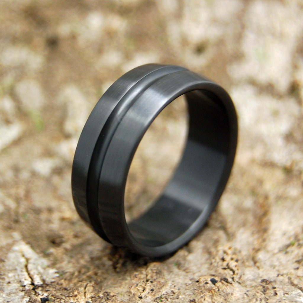 Black Rings & Wedding Bands - Minter and Richter Designs