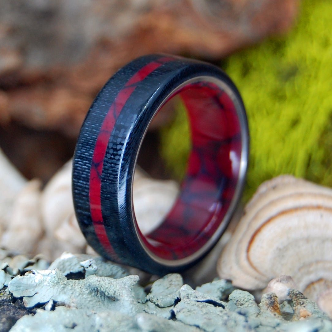 Carbon Fiber Rings & Wedding Bands - Minter and Richter Designs