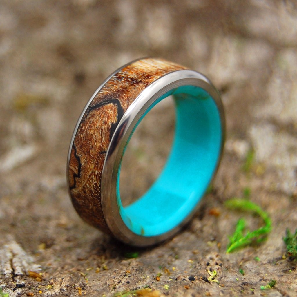 Wood & Stone Rings & Wedding Bands - Minter and Richter Designs