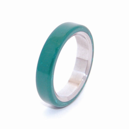 All I Want Is You And Jade | Men's Jade & Titanium Wedding Ring - Minter and Richter Designs