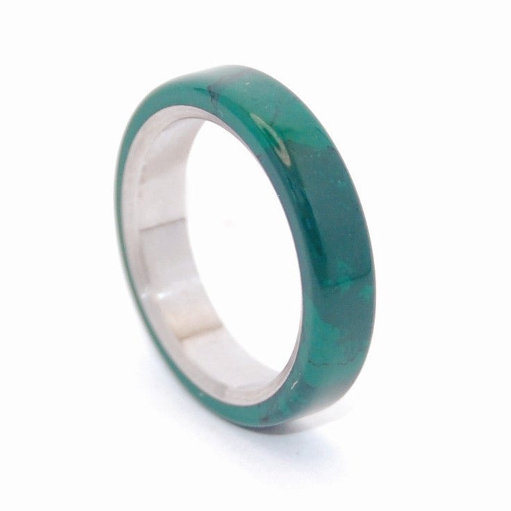 All I Want Is You And Jade | Men's Jade & Titanium Wedding Ring - Minter and Richter Designs