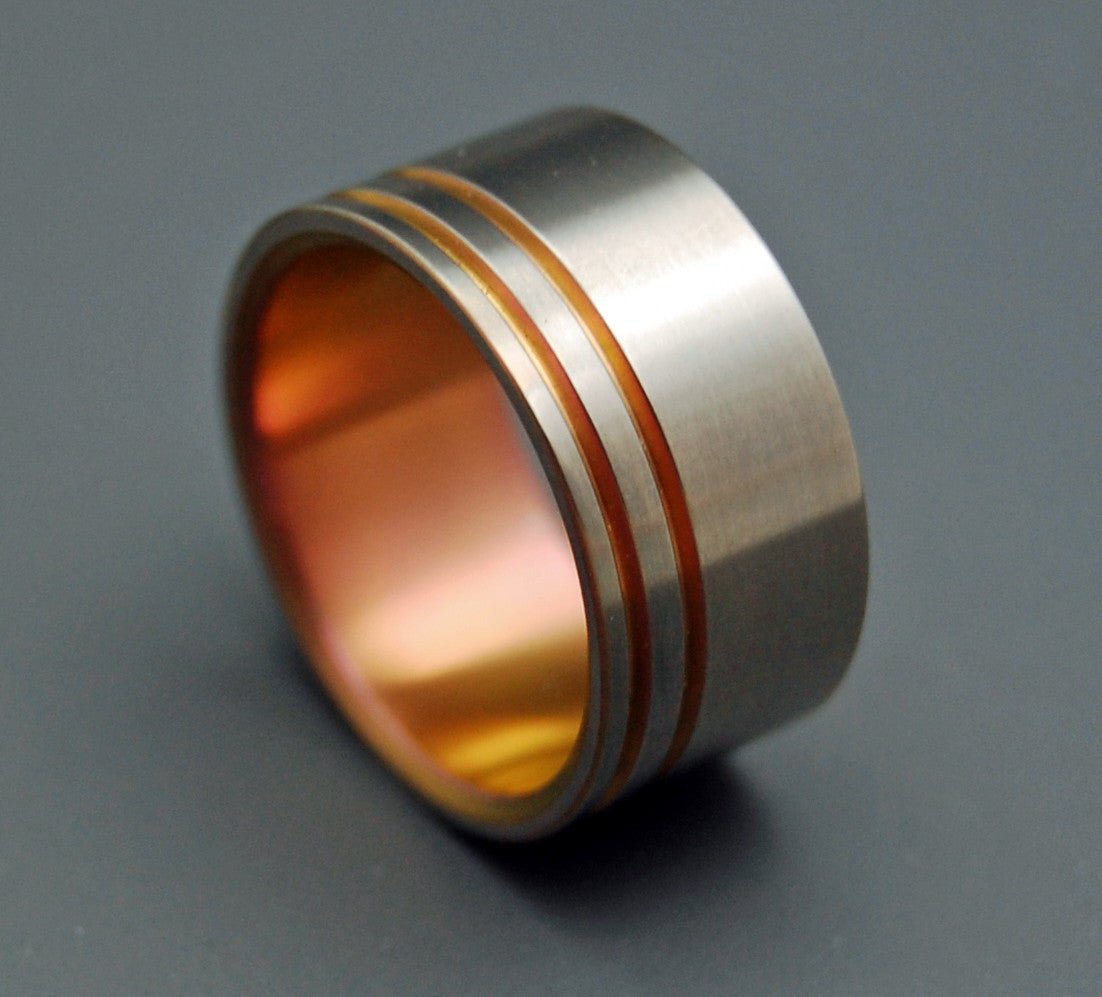 Android | Men's Titanium Wedding Ring - Minter and Richter Designs