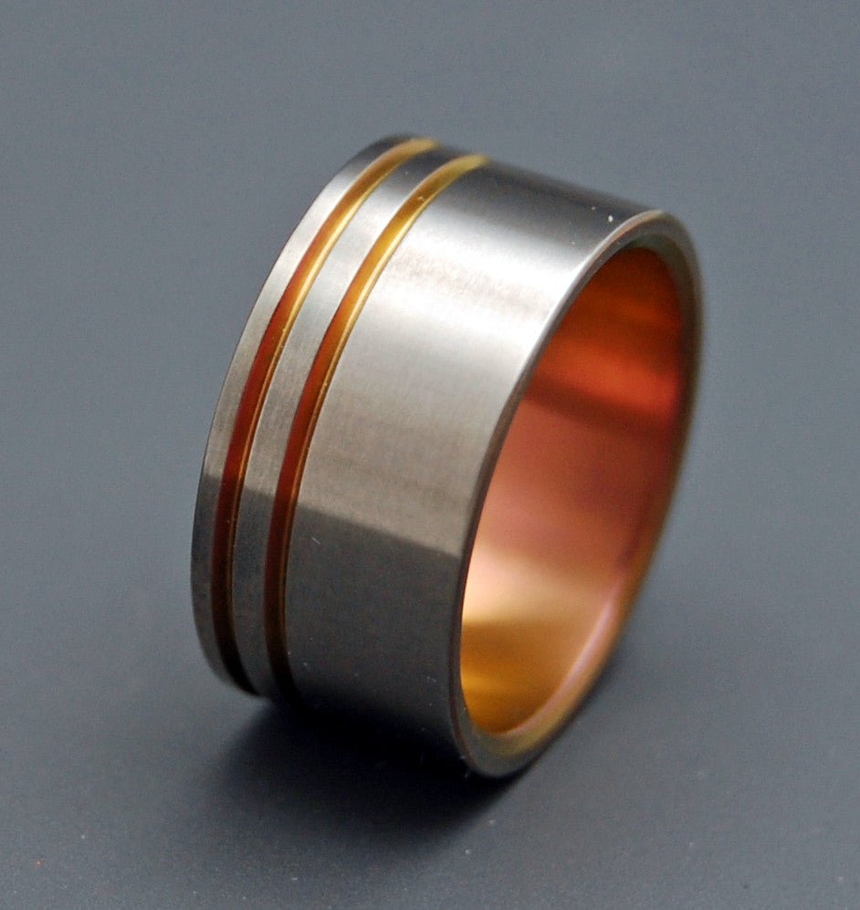 Android | Men's Titanium Wedding Ring - Minter and Richter Designs