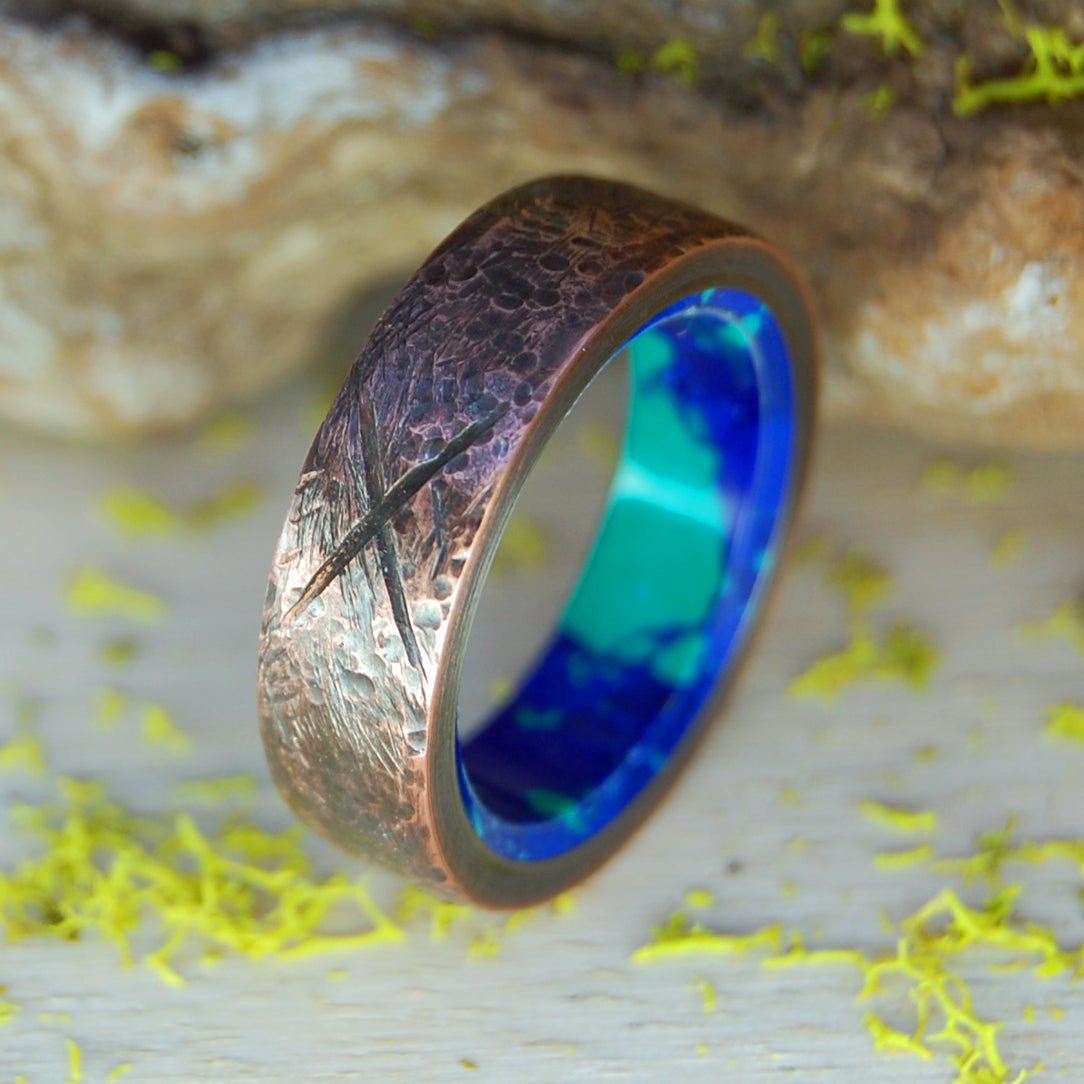 Mens wedding band, mens ring, meteorite ring, mens rings, wedding ring, wedding band online mens, mens engagement ring, mens wedding ring | Decazi