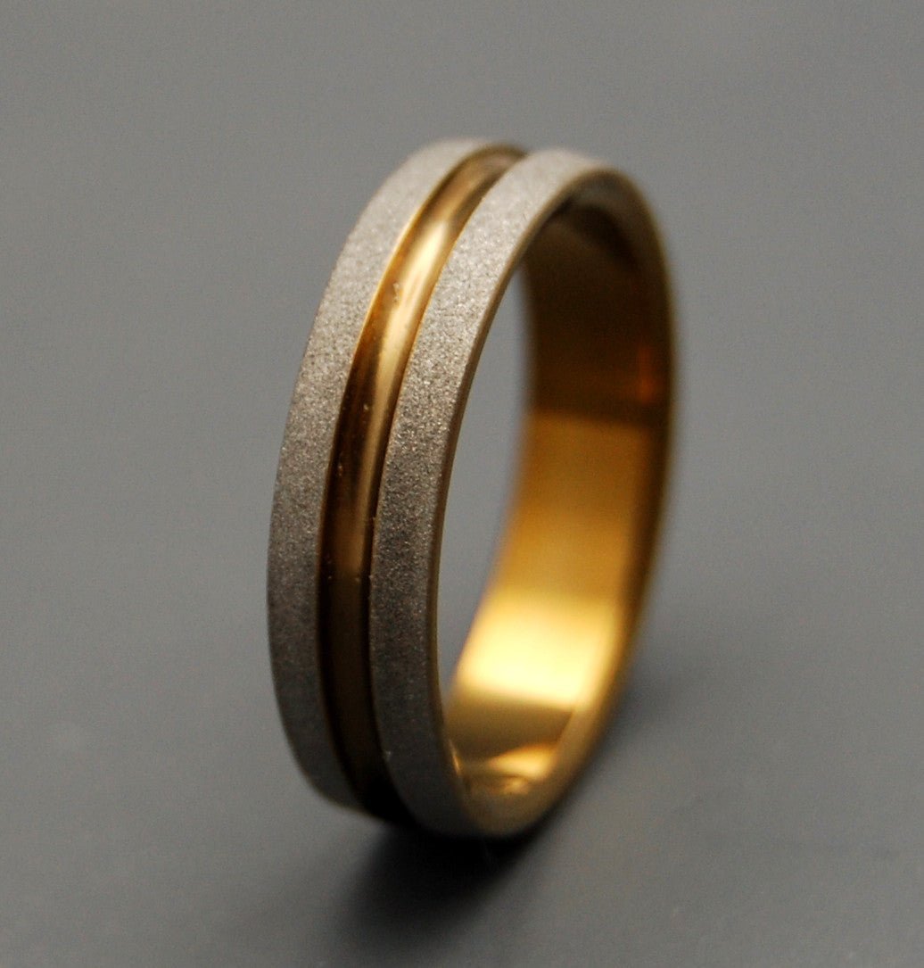 Bold As Love Bronze | Men's Bronze & Titanium Wedding Ring - Minter and Richter Designs