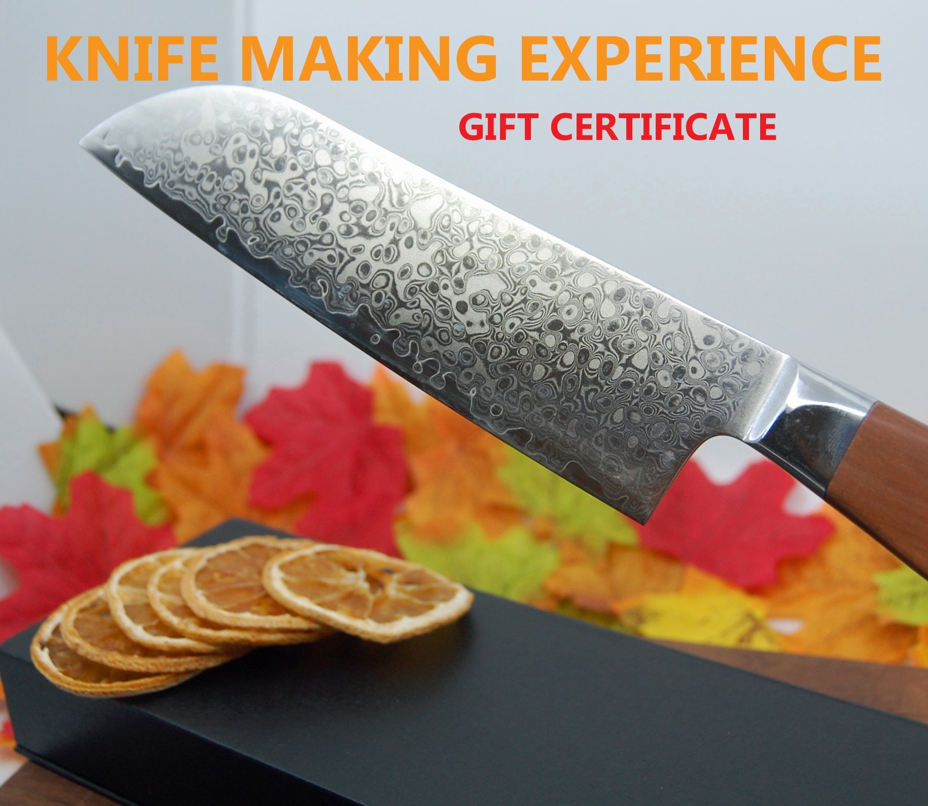 Build Your Own Chef's Knife Experience Gift Certificate - Minter and Richter Designs