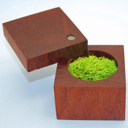 Cherry Wood Ring Box - Minter and Richter Designs