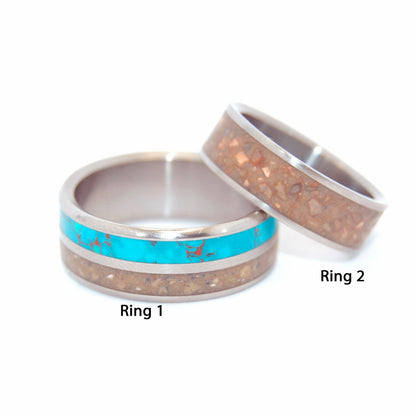 City Of David | Ground Stones Of Jerusalem And Armenian Quarter - Unique Wedding Ring - Minter and Richter Designs