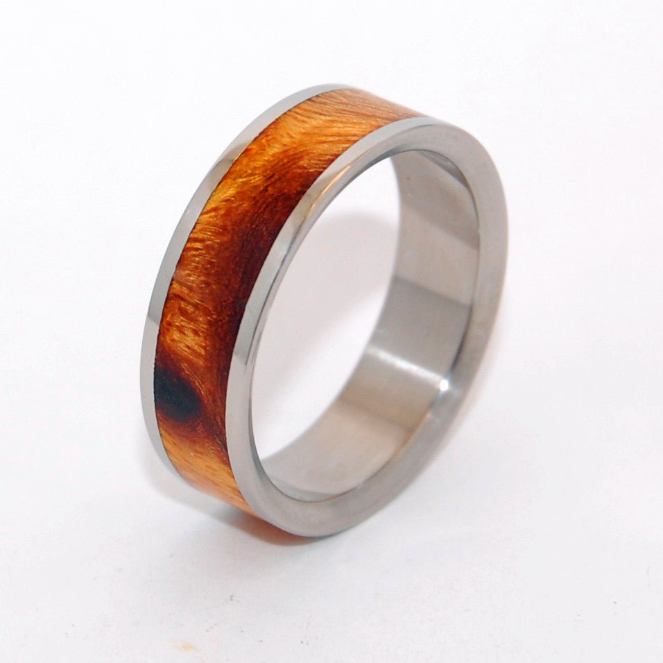 Desert Rose | Men's Desert Rose Wood Wedding Ring - Minter and Richter Designs