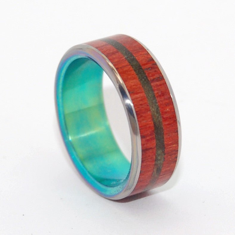 Escape With Me | Men's Wood Wedding Ring - Minter and Richter Designs