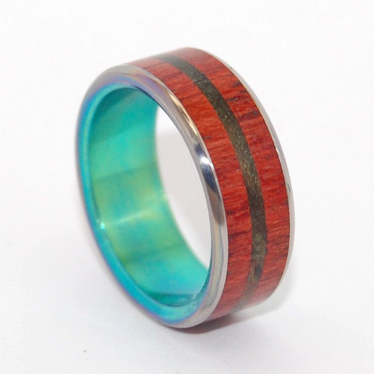 Escape With Me | Men's Wood Wedding Ring - Minter and Richter Designs