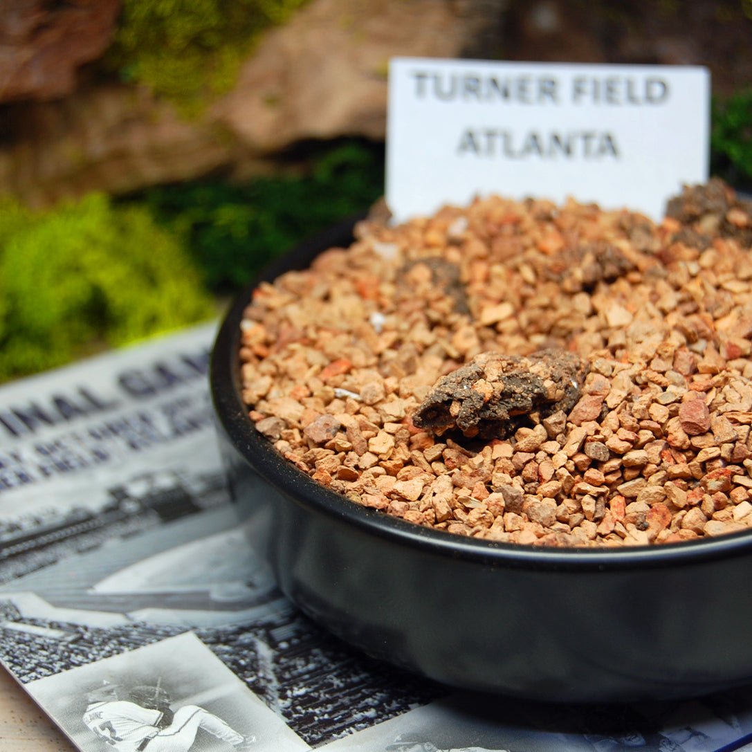 Field of Dreams to Turner Field | Men's Pitchers Mound Dirt & Titanium Wedding Ring - Minter and Richter Designs