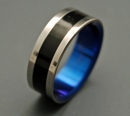 Fitzgerald | Men's Water Buffalo Horn & Titanium Wedding Ring - Minter and Richter Designs