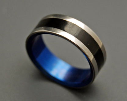 Fitzgerald | Men's Water Buffalo Horn & Titanium Wedding Ring - Minter and Richter Designs