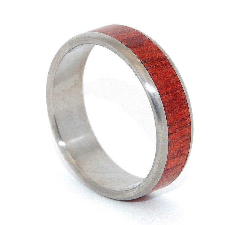 Handcrafted Wooden Wedding Ring | Men's Autumn Leaves & Wood Wedding Ring - Minter and Richter Designs