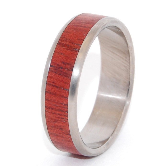 Handcrafted Wooden Wedding Ring | Men's Autumn Leaves & Wood Wedding Ring - Minter and Richter Designs