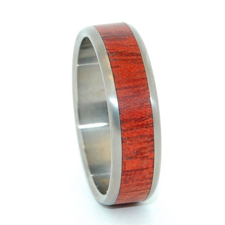 Handcrafted Wooden Wedding Ring | Men's Autumn Leaves & Wood Wedding Ring - Minter and Richter Designs