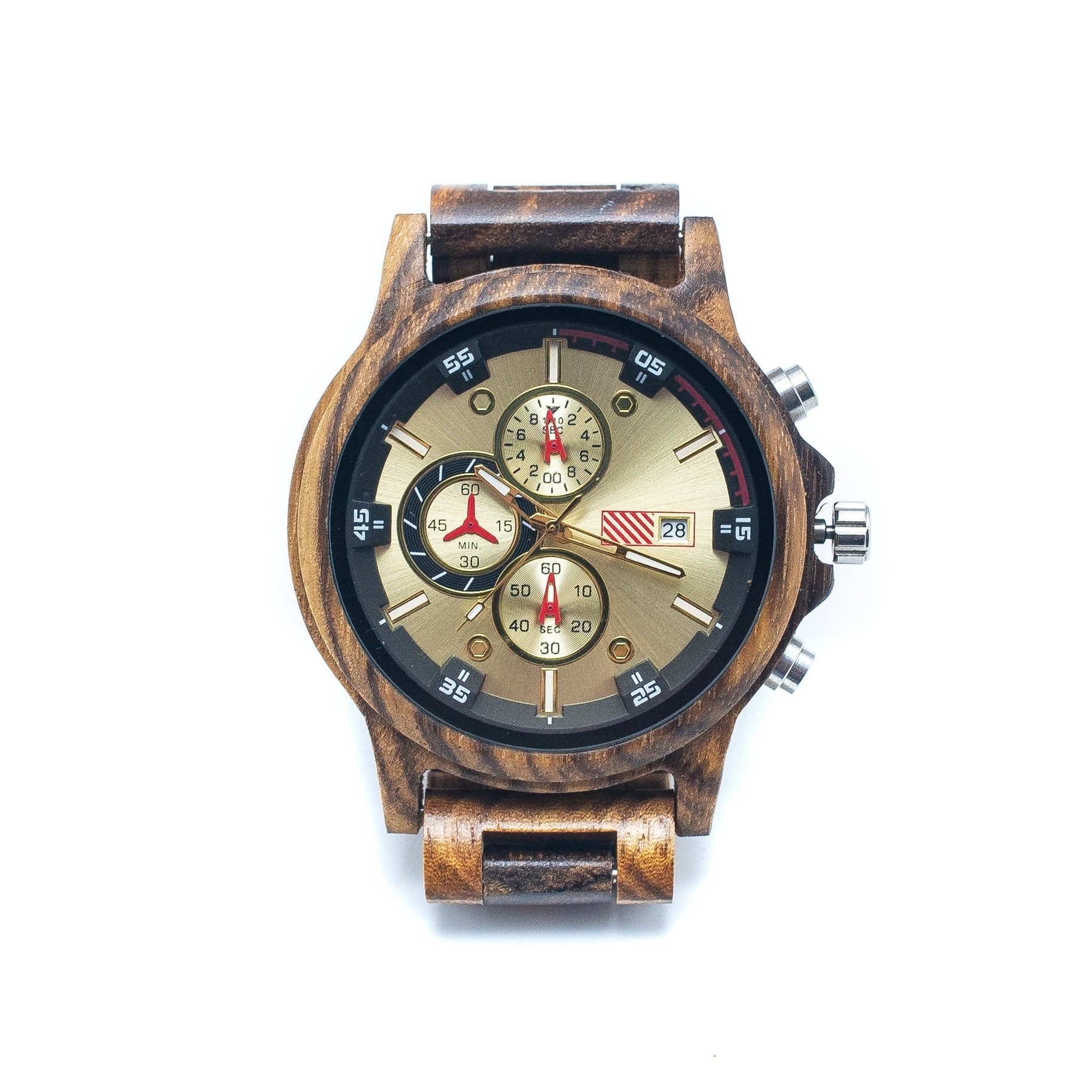 Handmade Wooden Quartz Watch - Wrist Watch - Groomsmen Gift - Minter and Richter Designs