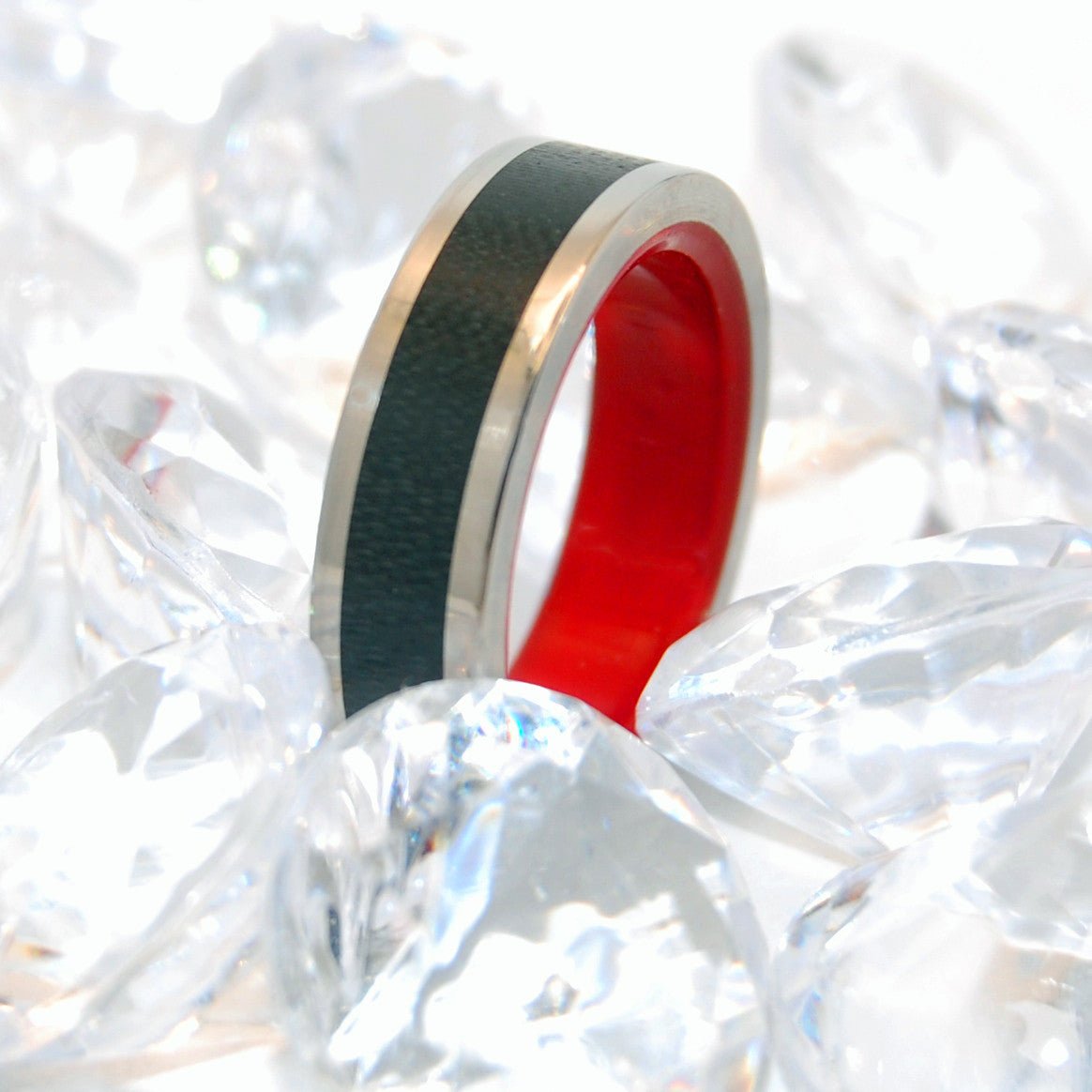 Hot! Hot! Hot! | Men's Titanium Wedding Ring - Minter and Richter Designs