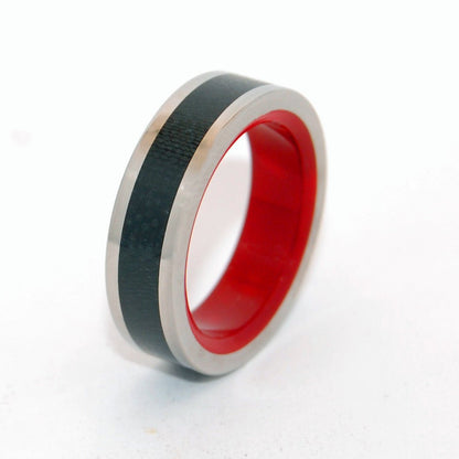 Hot! Hot! Hot! | Men's Titanium Wedding Ring - Minter and Richter Designs