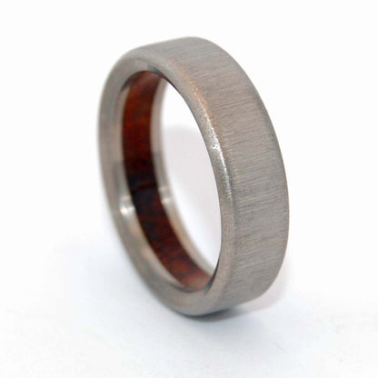 Humble Koa | Men's Hawaiian Koa Wood & Titanium Wedding Ring - Minter and Richter Designs