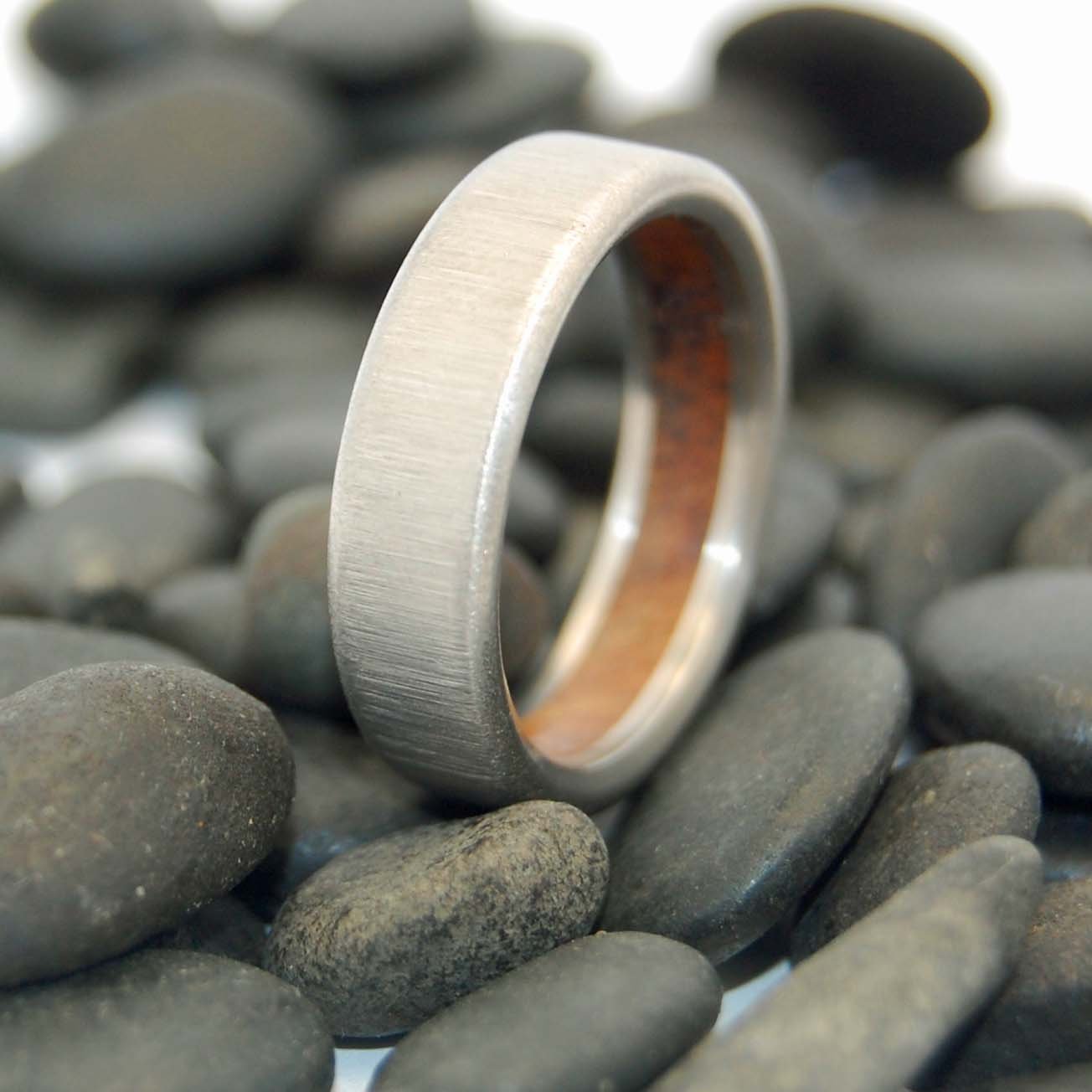 Humble Koa | Men's Hawaiian Koa Wood & Titanium Wedding Ring - Minter and Richter Designs