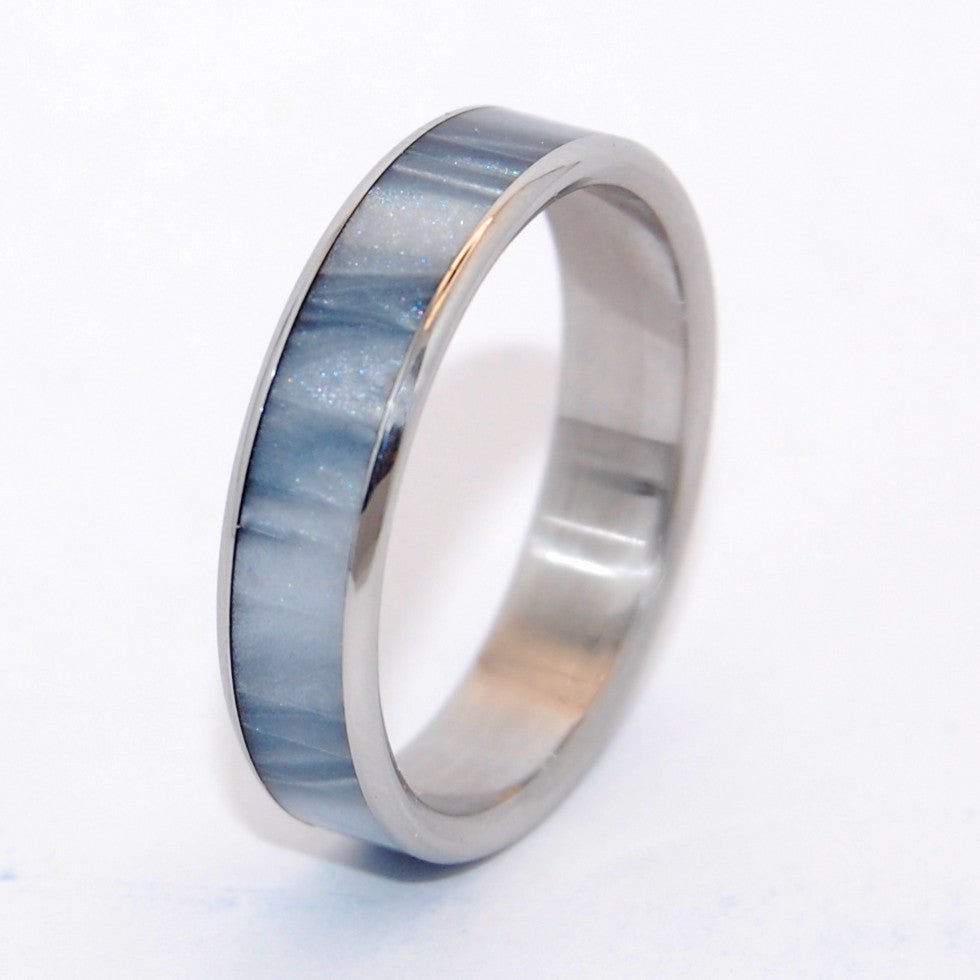 In The Space Below The Fog | Men's Titanium Wedding Ring - Minter and Richter Designs