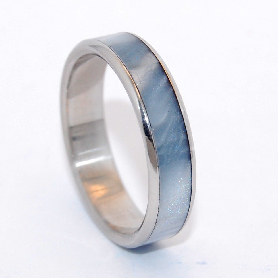 In The Space Below The Fog | Men's Titanium Wedding Ring - Minter and Richter Designs