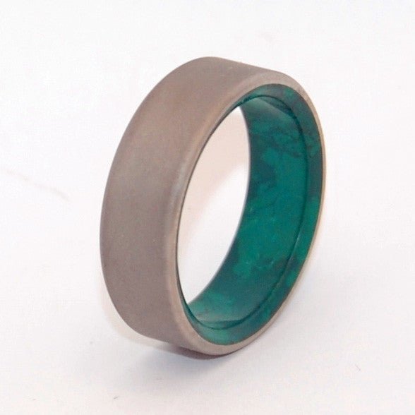 Jade Forest | Men's Jade & Titanium Wedding Ring - Minter and Richter Designs