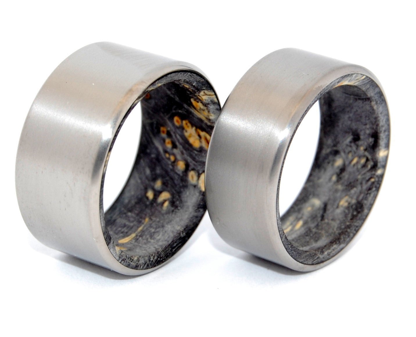 Kore | Black Box Elder Wood - Wooden Wedding Ring - Minter and Richter Designs