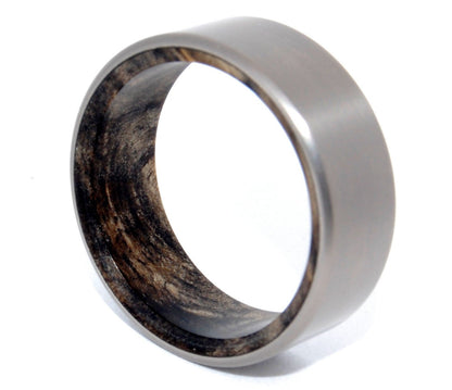 Kore Ii | Men's California Buckeye Wood & Titanium Wedding Ring - Minter and Richter Designs