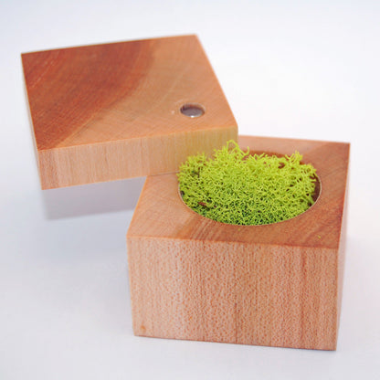 Light Maple Ring Box - Minter and Richter Designs