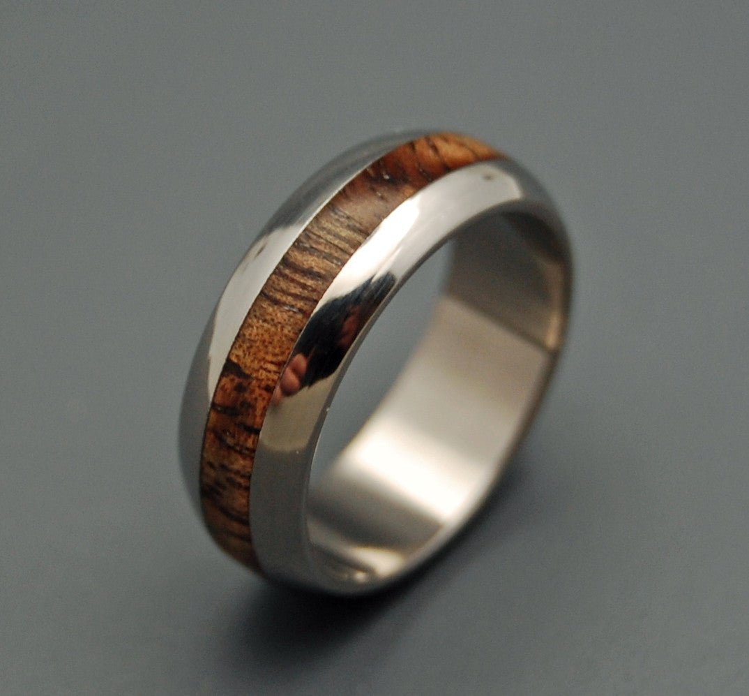 Mahalo | Men's Hawaiian Koa Wood Wedding Ring - Minter and Richter Designs