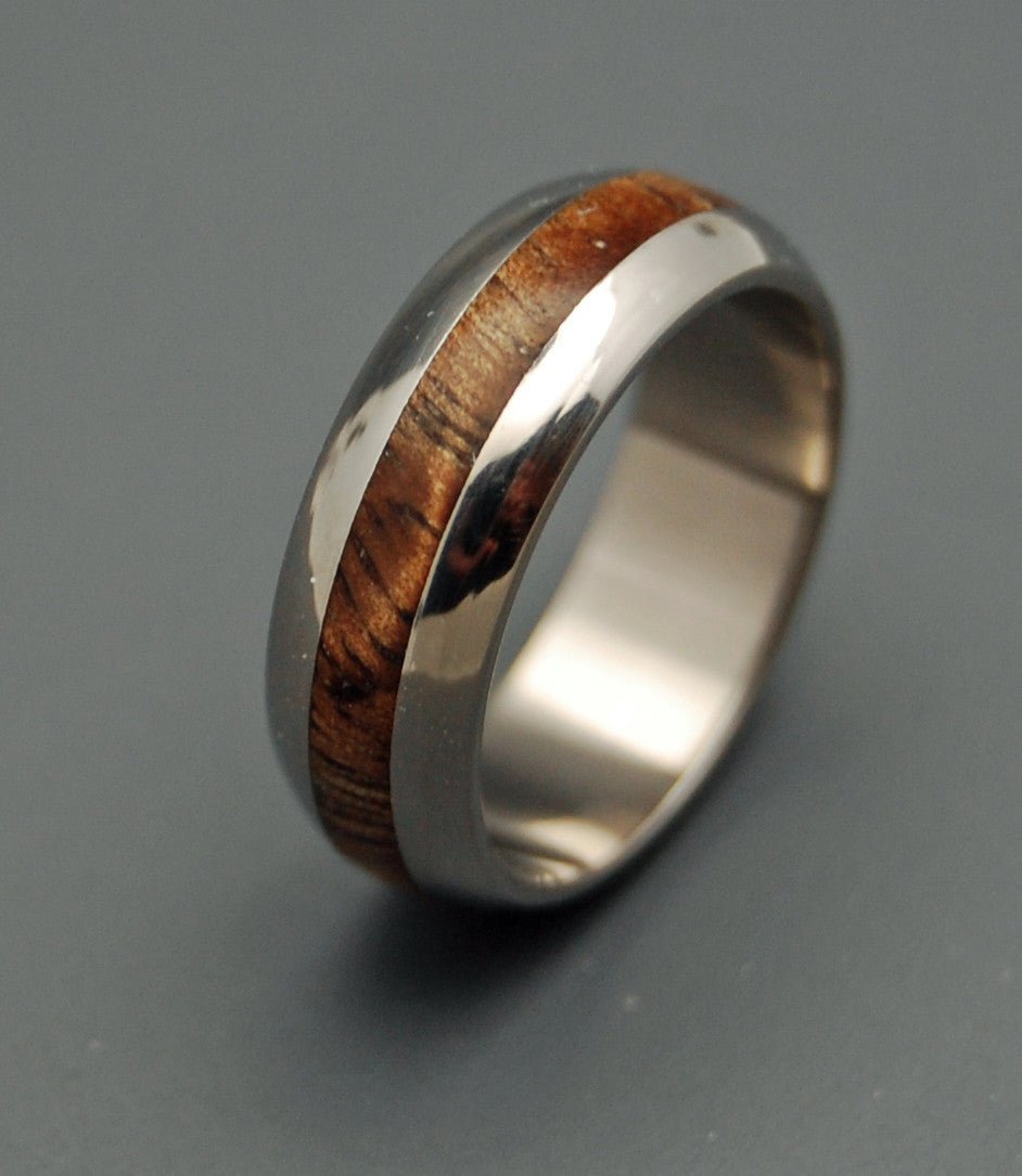 Mahalo | Men's Hawaiian Koa Wood Wedding Ring - Minter and Richter Designs