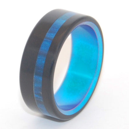 Moonswell | Men's Titanium Wedding Ring - Minter and Richter Designs