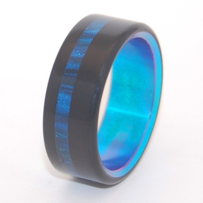 Moonswell | Men's Titanium Wedding Ring - Minter and Richter Designs