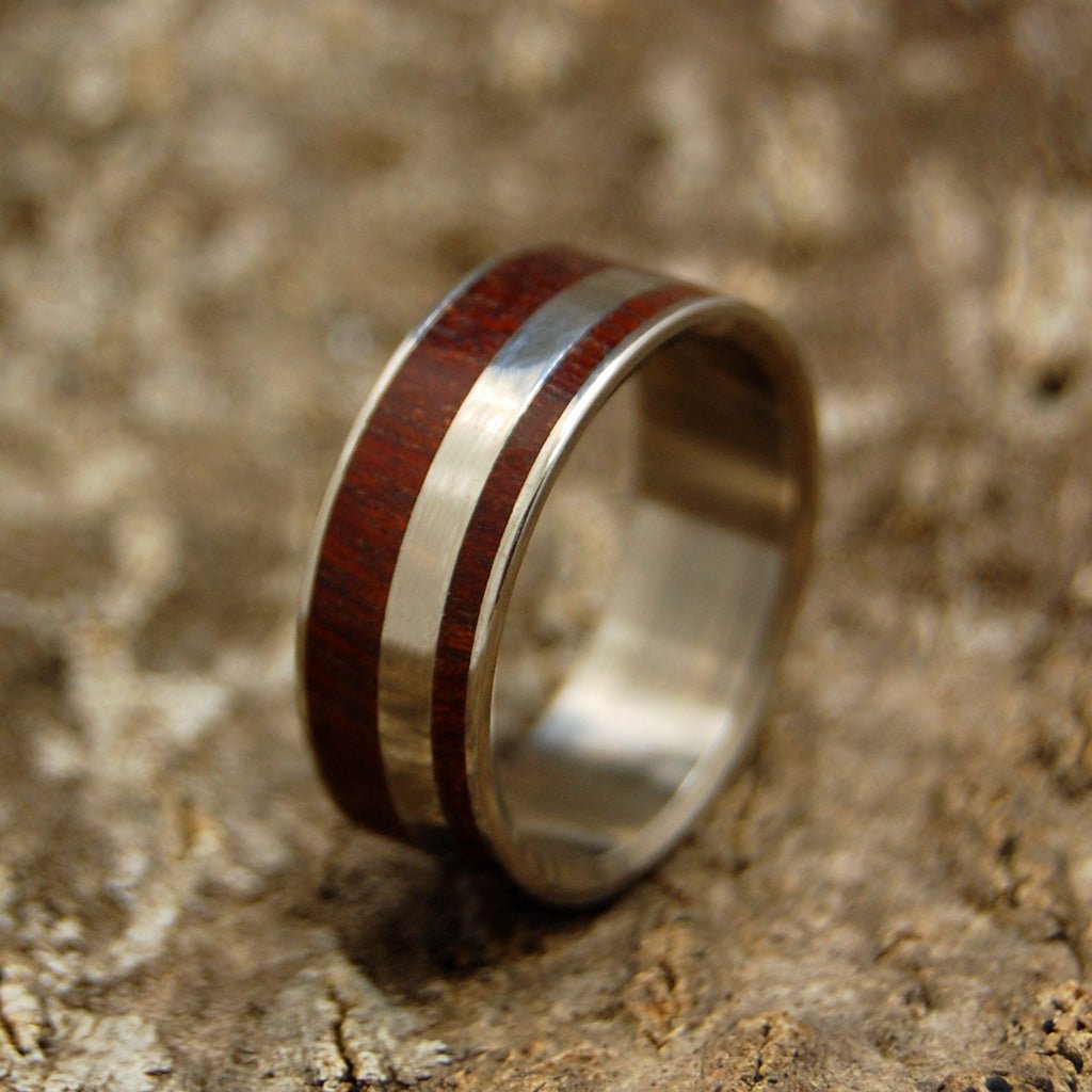 Morning Of Creation | Men's Bloodwood & Titanium Wedding Ring - Minter and Richter Designs