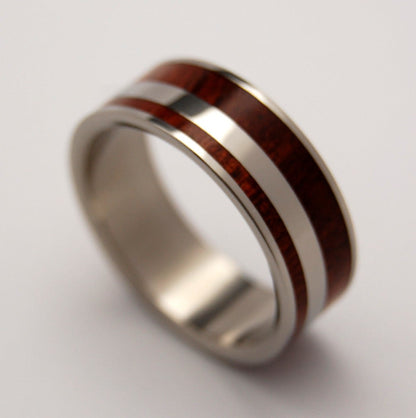 Morning Of Creation | Men's Bloodwood & Titanium Wedding Ring - Minter and Richter Designs