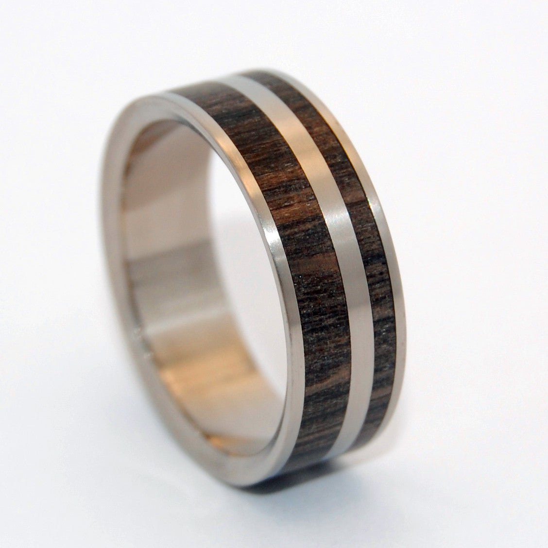 Morta | 6,000 Year Old Bog Oak - Wooden Wedding Ring - Minter and Richter Designs