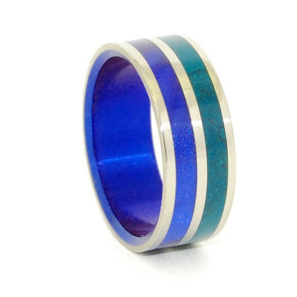 New Dawn | Men's Jade & Titanium Wedding Ring - Minter and Richter Designs