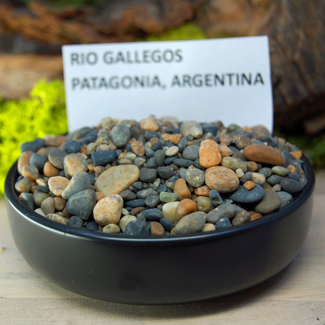 PENGUINS OF PATAGONIA| Argentina Patagonia Beach Sand, Lava & Titanium Wedding Rings - Minter and Richter Designs