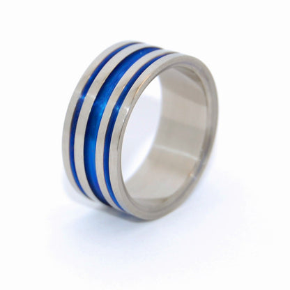 Perfect Groove | Men's Titanium Wedding Ring - Minter and Richter Designs