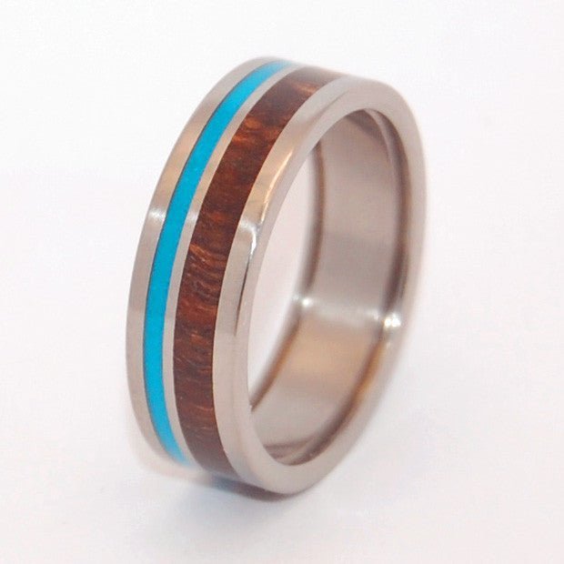 Pop - A - Top Wooded Cove | Beer Bottle Opening Wedding Ring - Men's Ring - Minter and Richter Designs