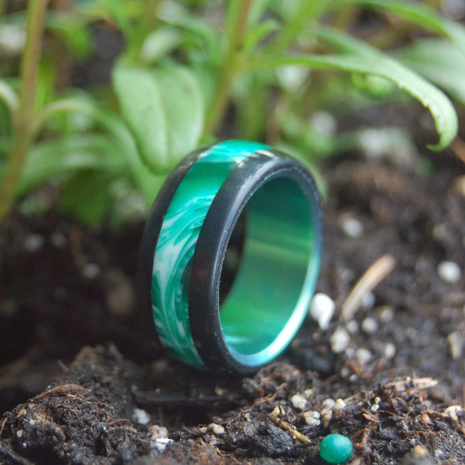 Pure Spring | Men's Titanium Wedding Ring - Minter and Richter Designs