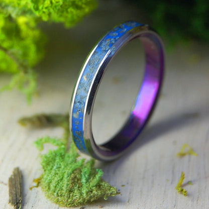 Rio Gallegos Patagonia | Women's Patagonia Stone & Titanium Wedding Ring - Minter and Richter Designs