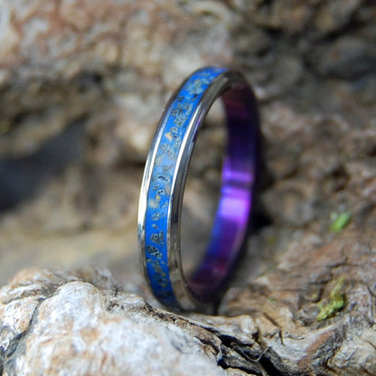 Rio Gallegos Patagonia | Women's Patagonia Stone & Titanium Wedding Ring - Minter and Richter Designs