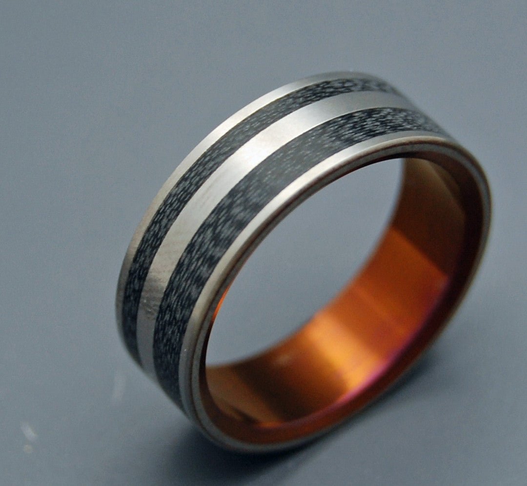 Rosencrantz | Men's Titanium Wedding Ring - Minter and Richter Designs