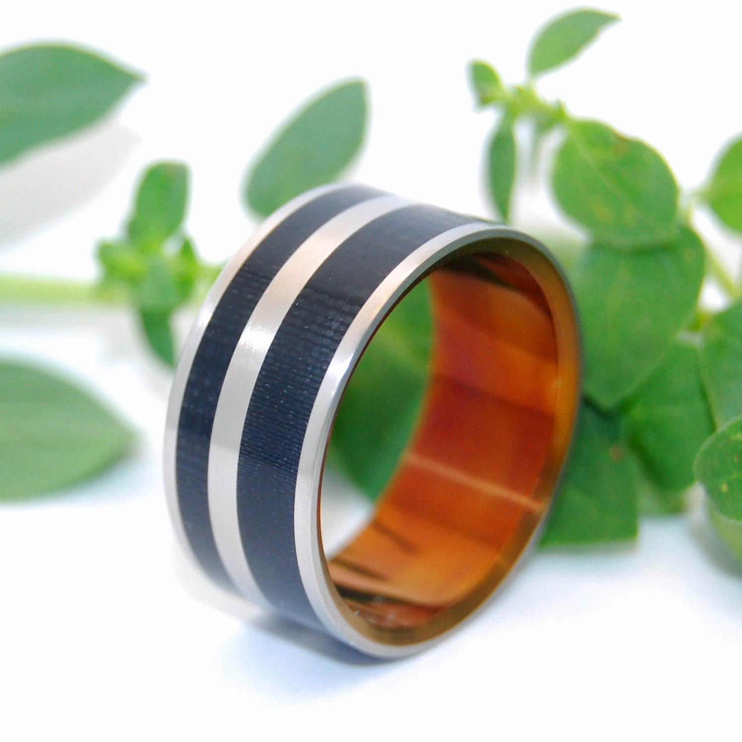 Rosencrantz | Men's Titanium Wedding Ring - Minter and Richter Designs