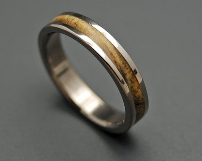 Runaway | Men's California Buckeye Wood & Titanium Wedding Ring - Minter and Richter Designs